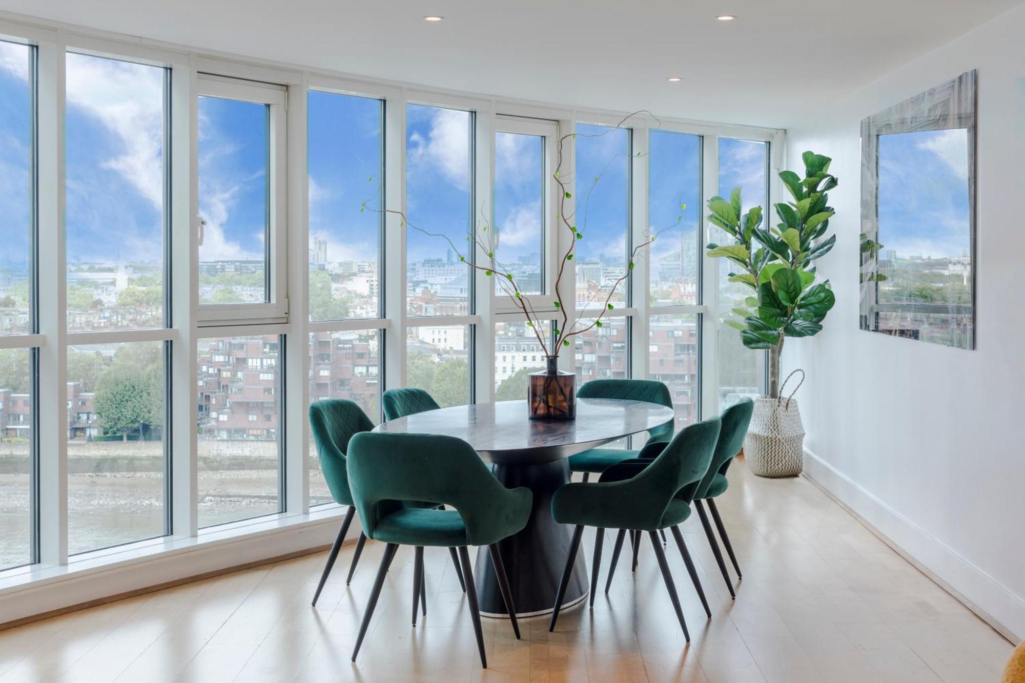 Best Thames View In Town! Large Luxxe Nomad Design Family Home London Kültér fotó