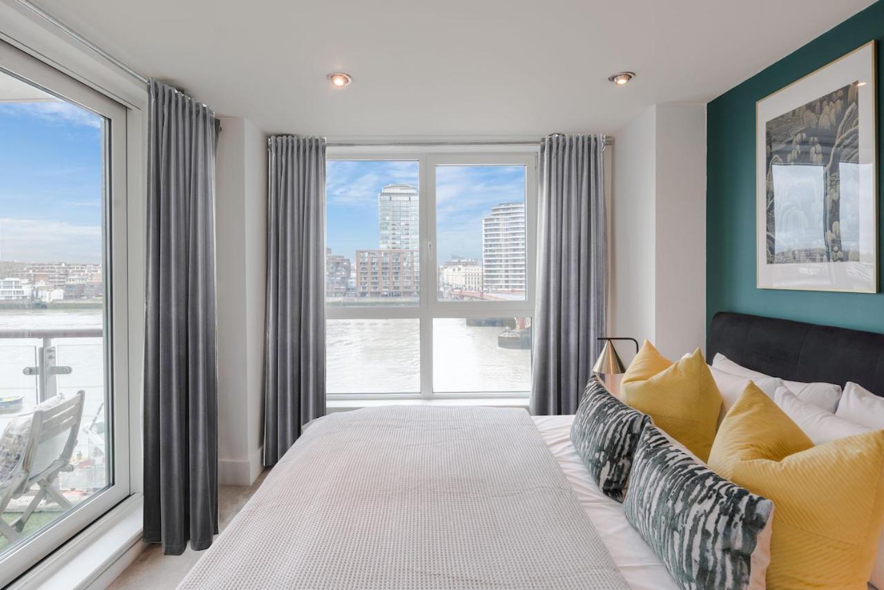 Best Thames View In Town! Large Luxxe Nomad Design Family Home London Kültér fotó